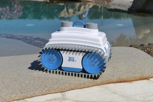 Limpia fondo, paredes y línea de flotación Navegación inteligente Filtros de alta capacidad Eficiencia energética Robot de piscina sin cables Tecnología avanzada de limpieza Mantenimiento sencillo Robot de piscina para piscinas grandes